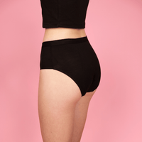 Teen MARIE Comfy Menstrual Briefs Black - MOI ET MARIE