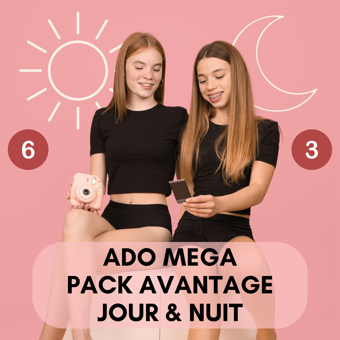 Ado Mega Pack Avantage Jour & Nuit - MOI ET MARIE