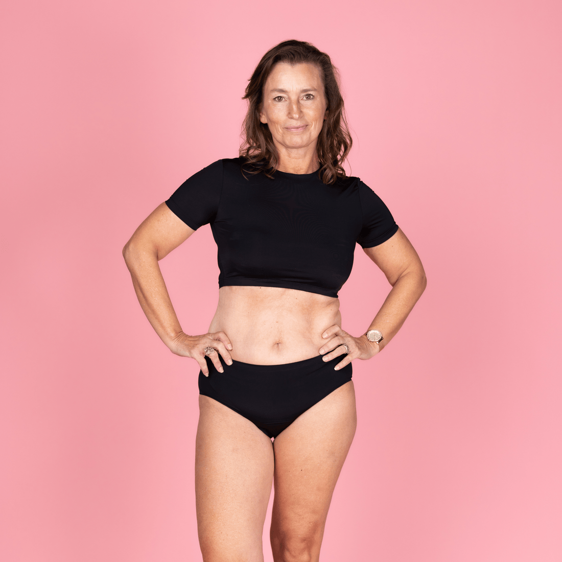EMMY Seamless Menstrual Briefs Black - MOI ET MARIE