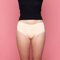 EMMY Seamless Menstrual Briefs NUDE - MOI ET MARIE