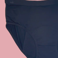 Teen MARIE Comfy Menstrual Briefs Black
