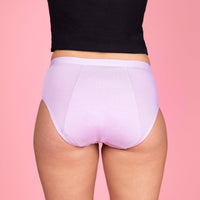 MARIE Comfy Menstrual Briefs Lilac - MOI ET MARIE