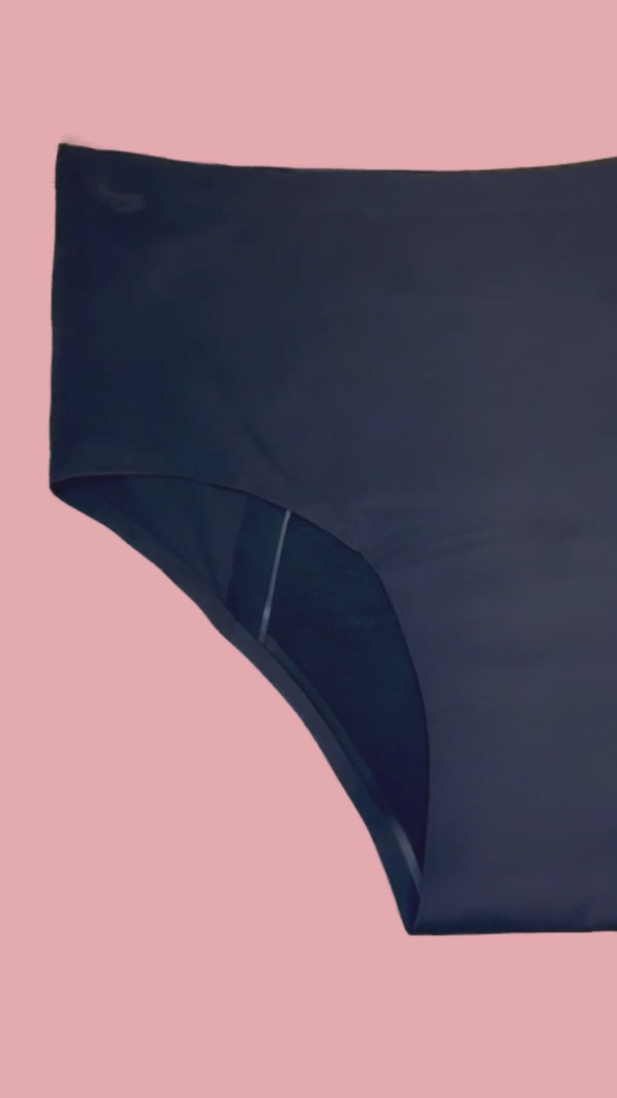 EMMY Cuecas sem costuras PRETO