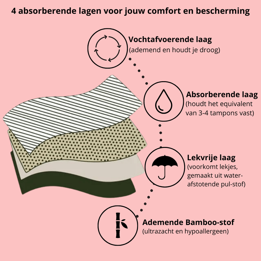 Teen MARIE Comfy Slip Zwart - Ja a Marie