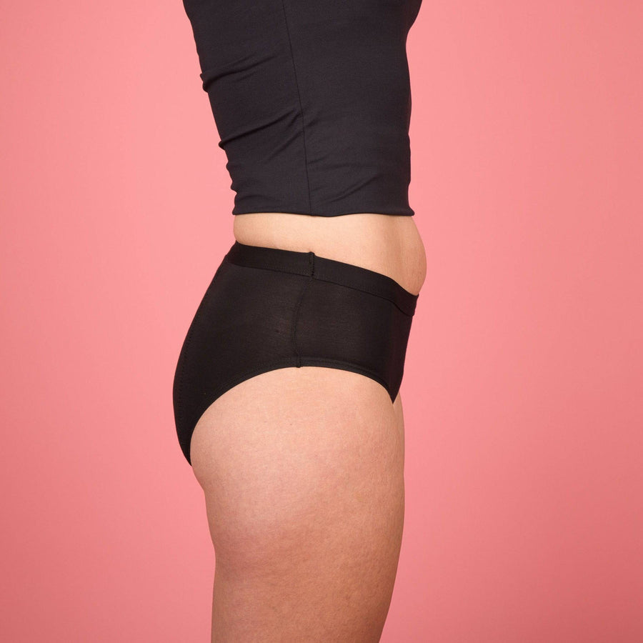 MARIE Bekväm Slip Zwart - Moi et Marie