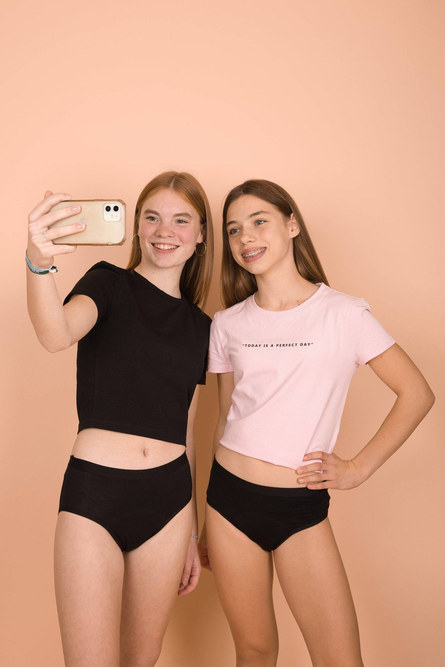 Teen MARIE Comfy Slip Zwart - Jag och Marie